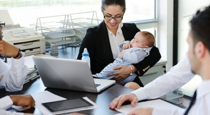 Đi làm sớm trước khi hết thời gian nghỉ thai sản