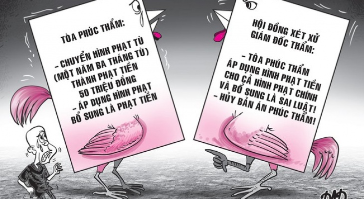 Án phúc thẩm 1 vụ đá gà bị 'tuýt còi'